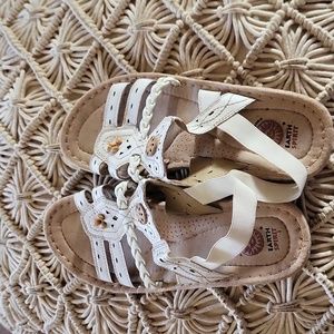 White Earth Spirit Comfort Sandals
